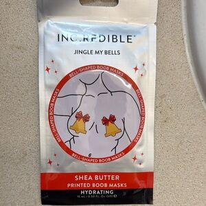 Red and White Shea Butter Skincare Mask